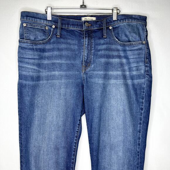 Madewell The High-Rise Slim Boyjean Fit Medium Washed Size 31 - Picture 2 of 12